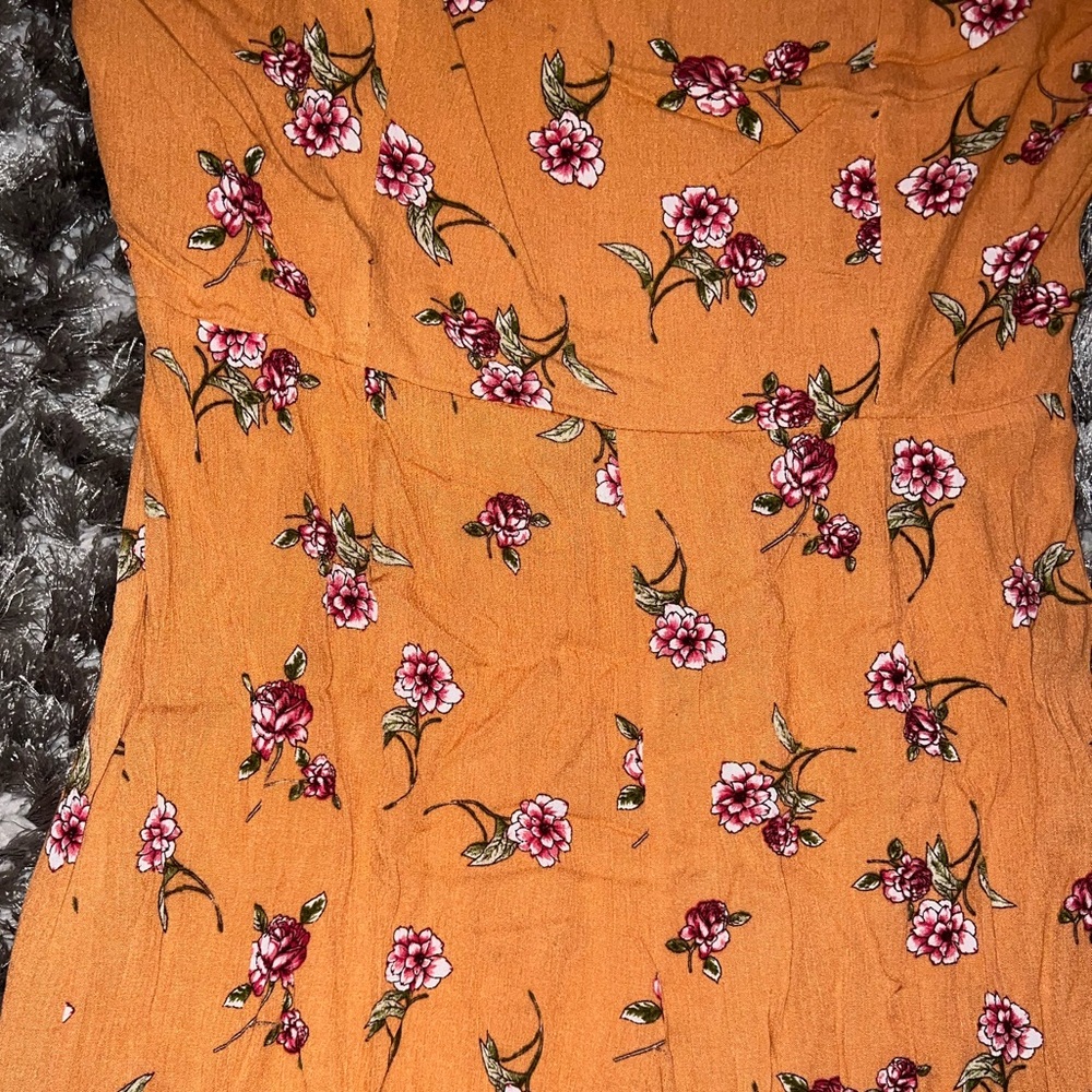 Lulus Floral Orange Jumpsuit - Picture 3 of 11